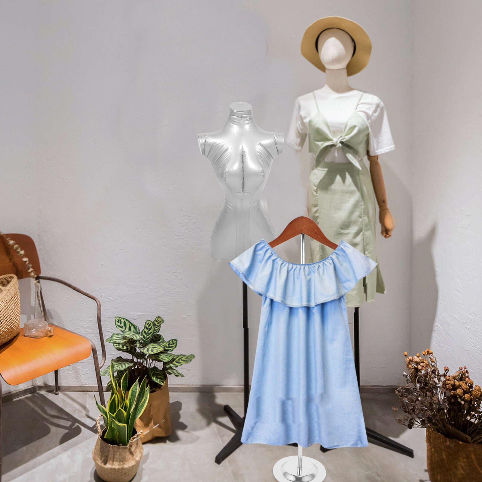Baby Clothing Display Stand - Exhibidor de Ropa en Forma de