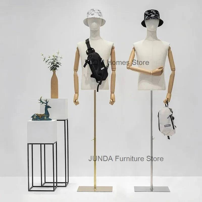 Baby Clothing Display Stand - Maniquíes masculinos de media longitud, versión