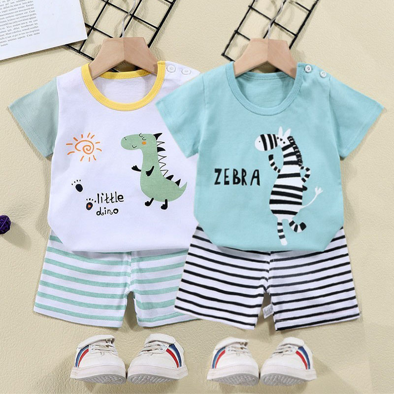 Baby Clothing For Sale - Camisetas de algodón + Pantalones cortos,