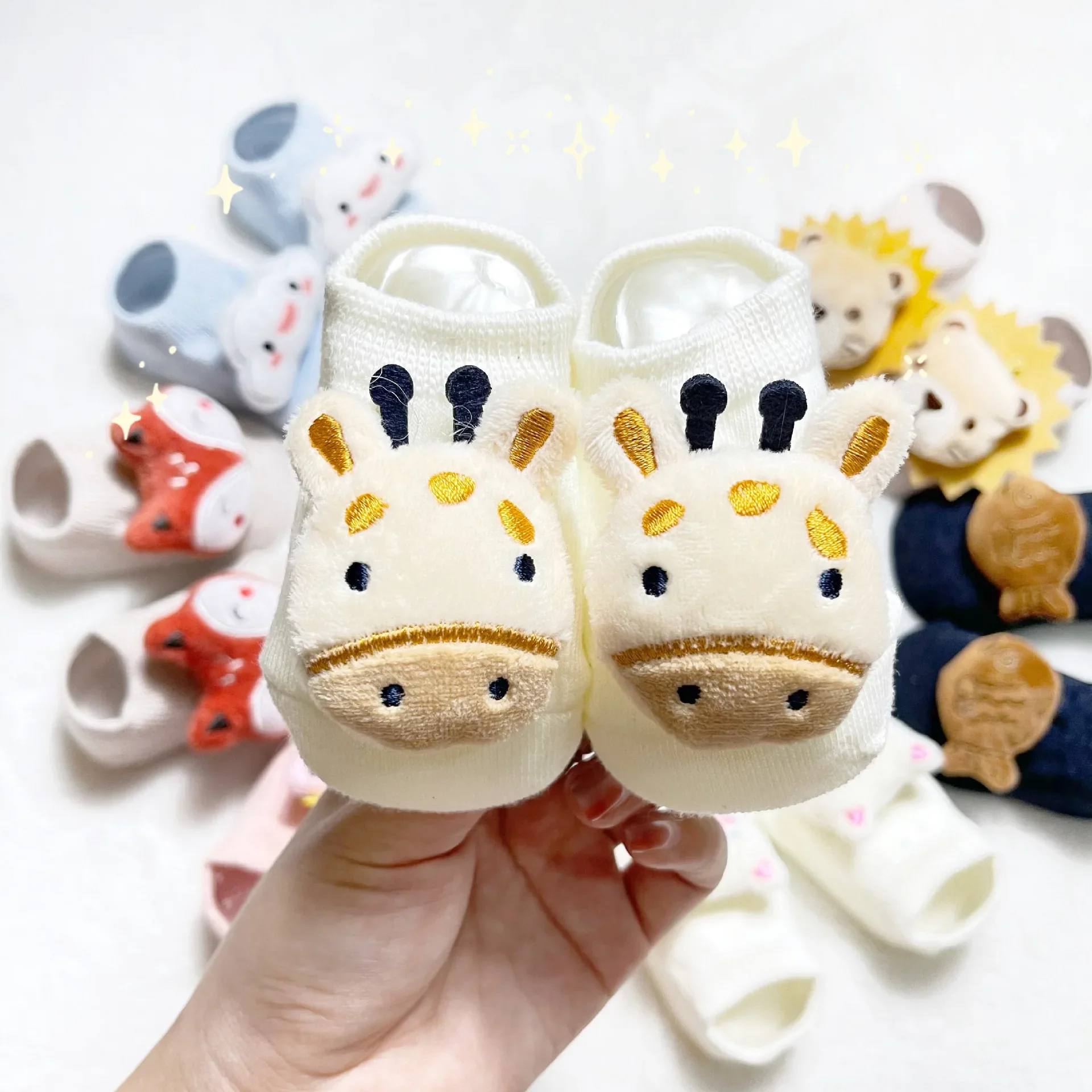 Baby Clothing Outlet - Calcetines de algodón Kawaii para bebés