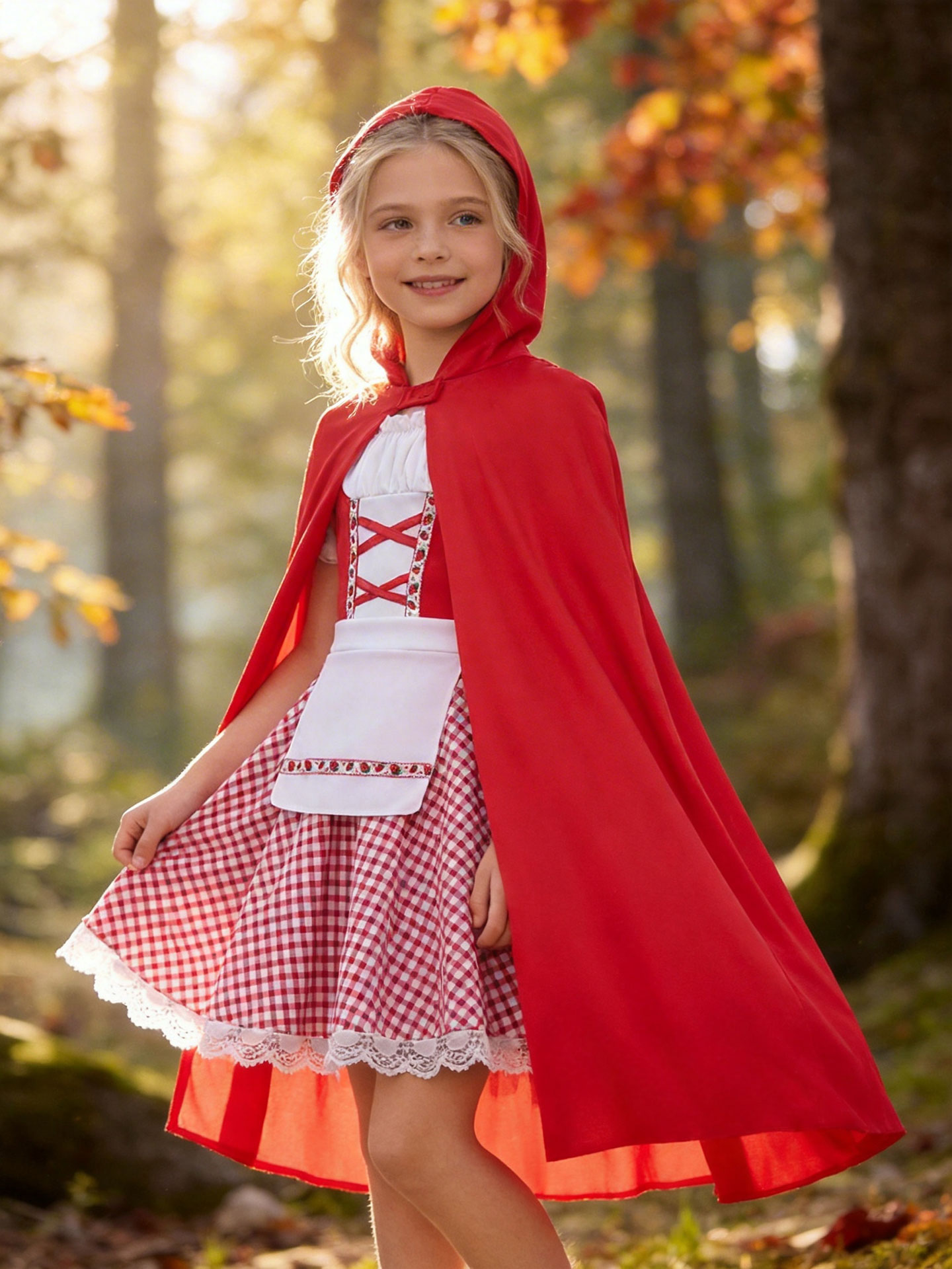 Baby Clothing Size - Disfraz de Caperucita Roja para Niñas,