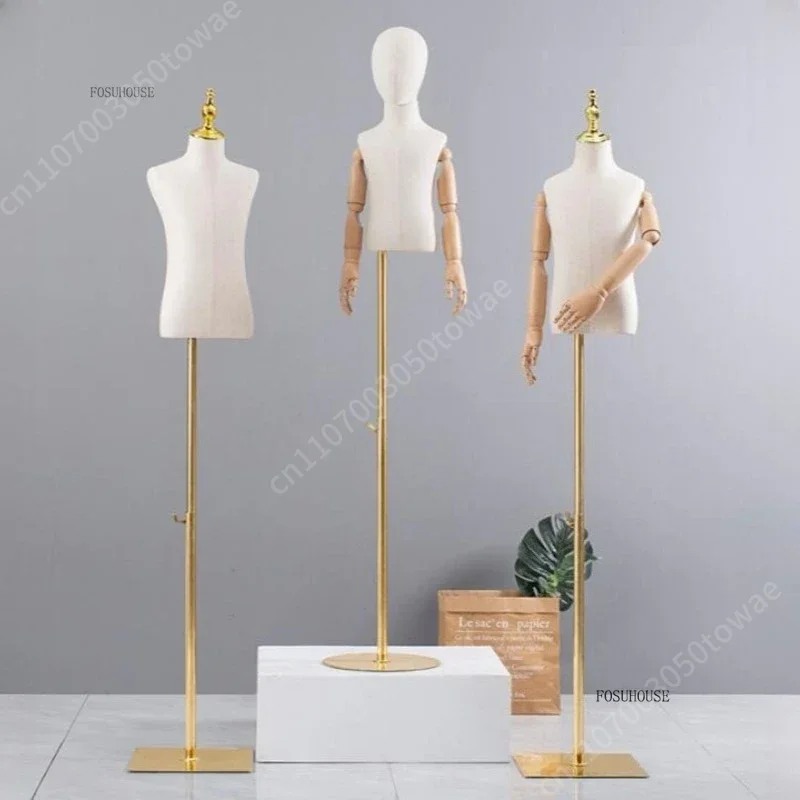 Baby Clothing Display Stand - Maniquí de Torso Infantil con Brazos