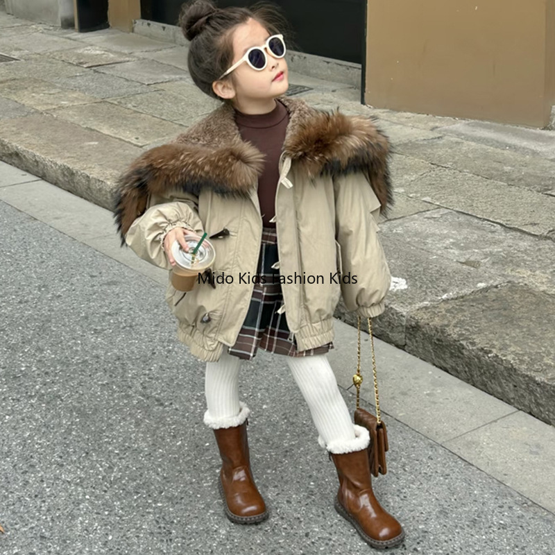 Baby Clothing Designer - Abrigo acolchado de piel sintética de