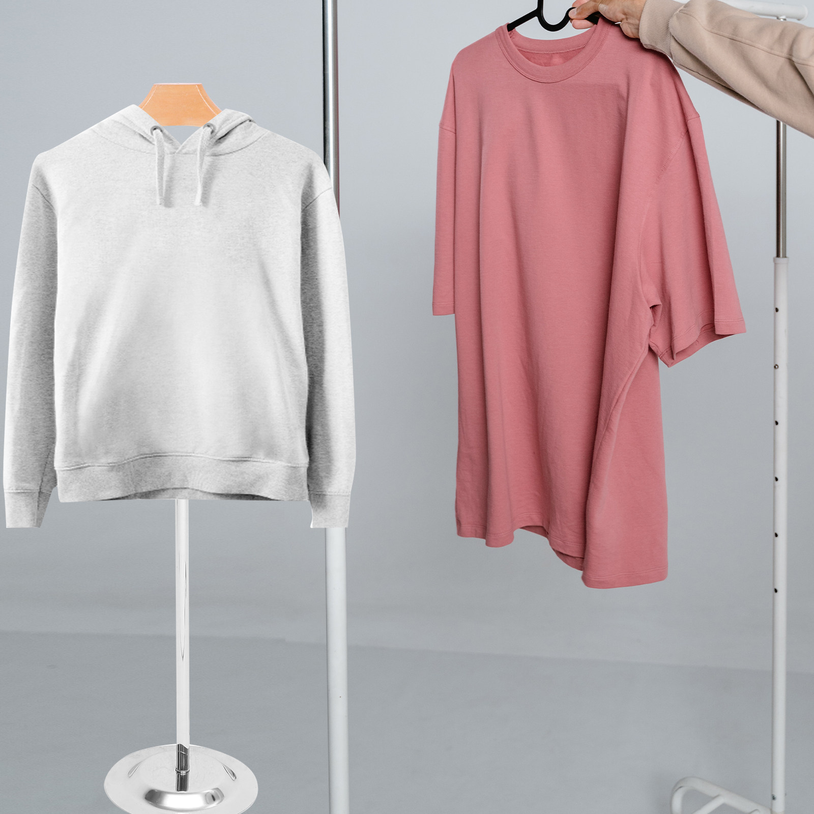 Baby Clothing Display Stand - Exhibidor de Camisetas Ajustable en Forma