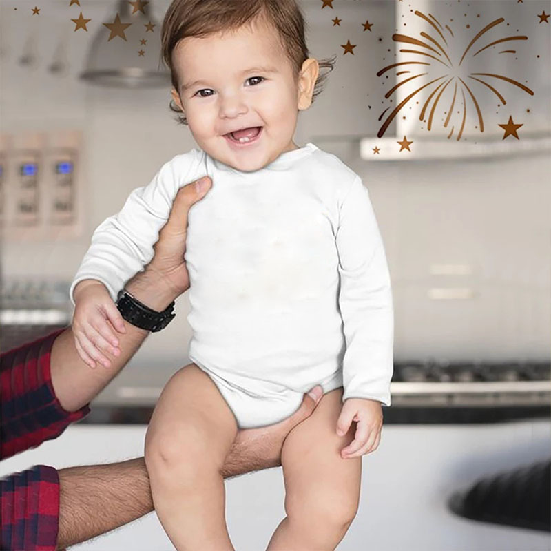 3/8 unids/lote monos de manga  - Baby Clothing Brand reseña y precio