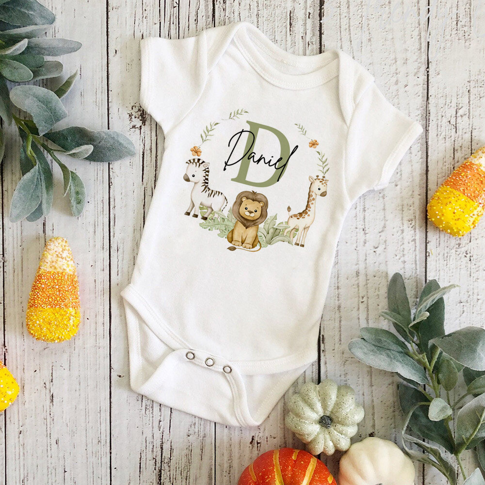 Mono personalizado para bebé c - Baby Clothing Names reseña y precio
