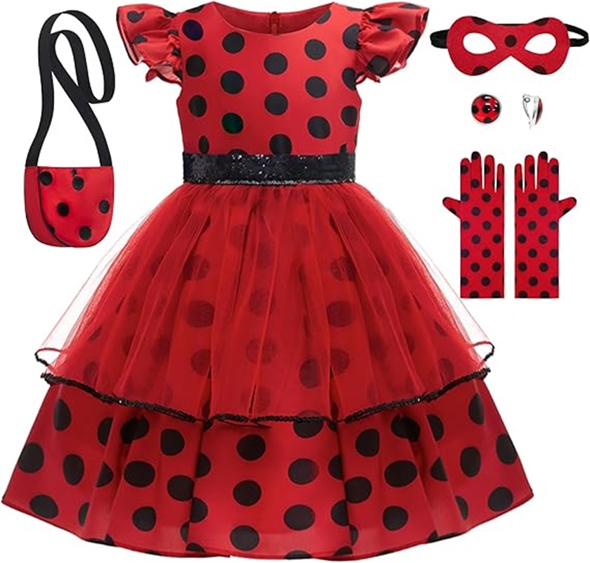 Disfraz de Cosplay para niñas, - Baby Clothing Size reseña y precio