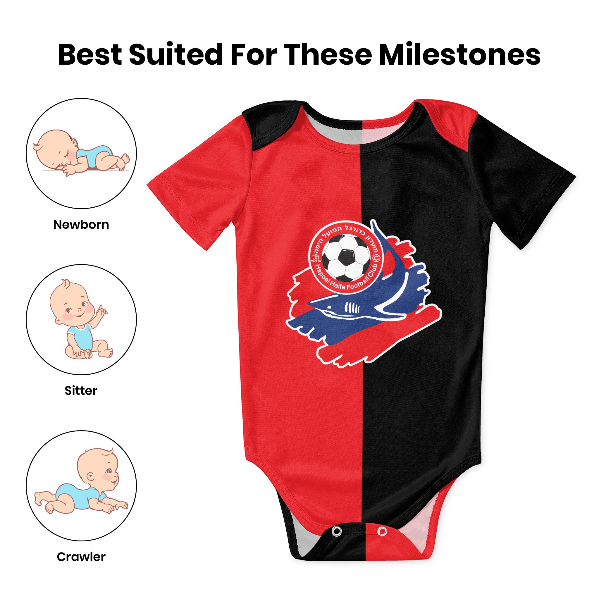 Hapoel Haifa Body para bebé, c - Baby Clothing Brand reseña y precio
