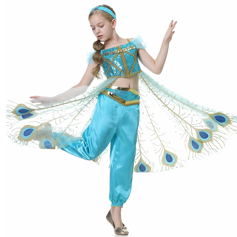 Vestido de princesa Jasmine pa - Baby Q Clothing reseña y precio