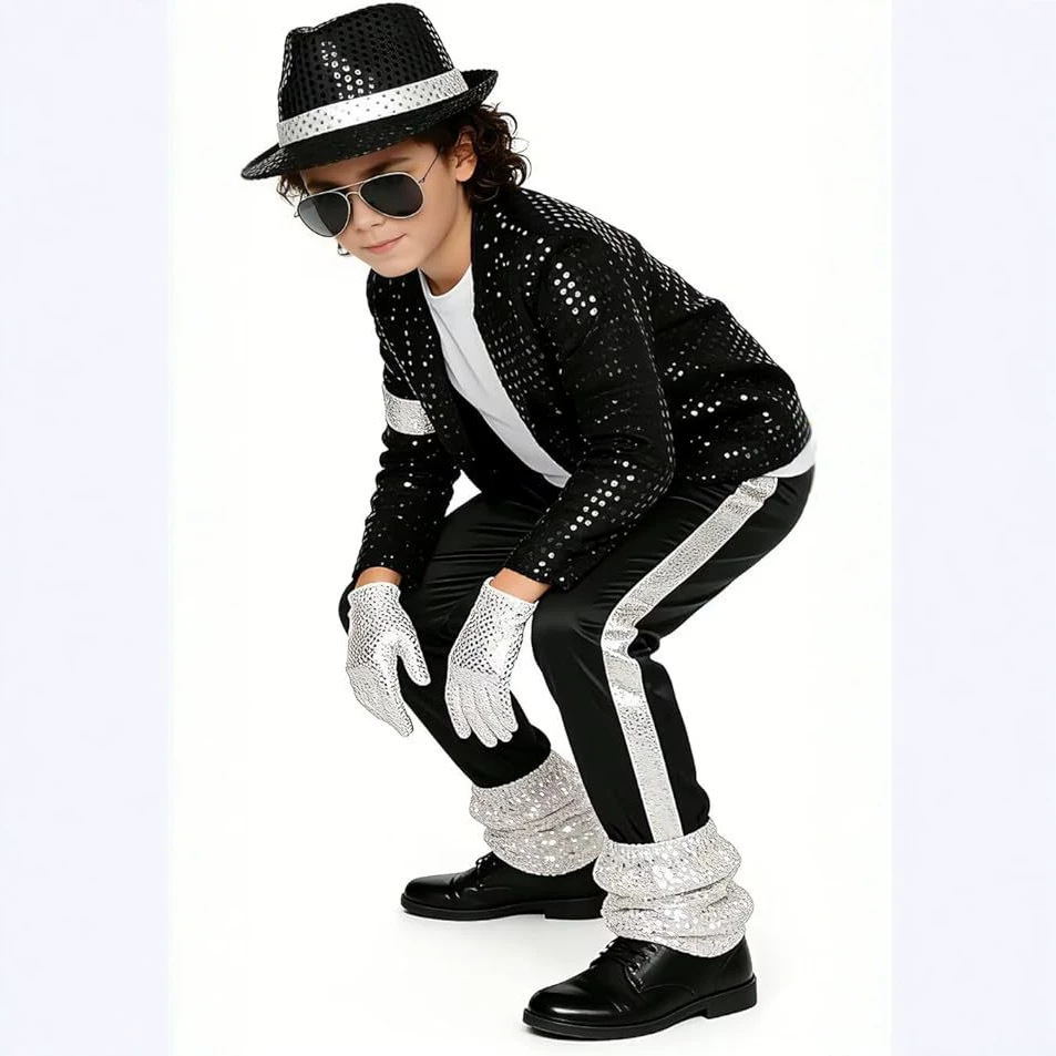 Disfraz de Michael Jackson par - Baby Q Clothing reseña y precio