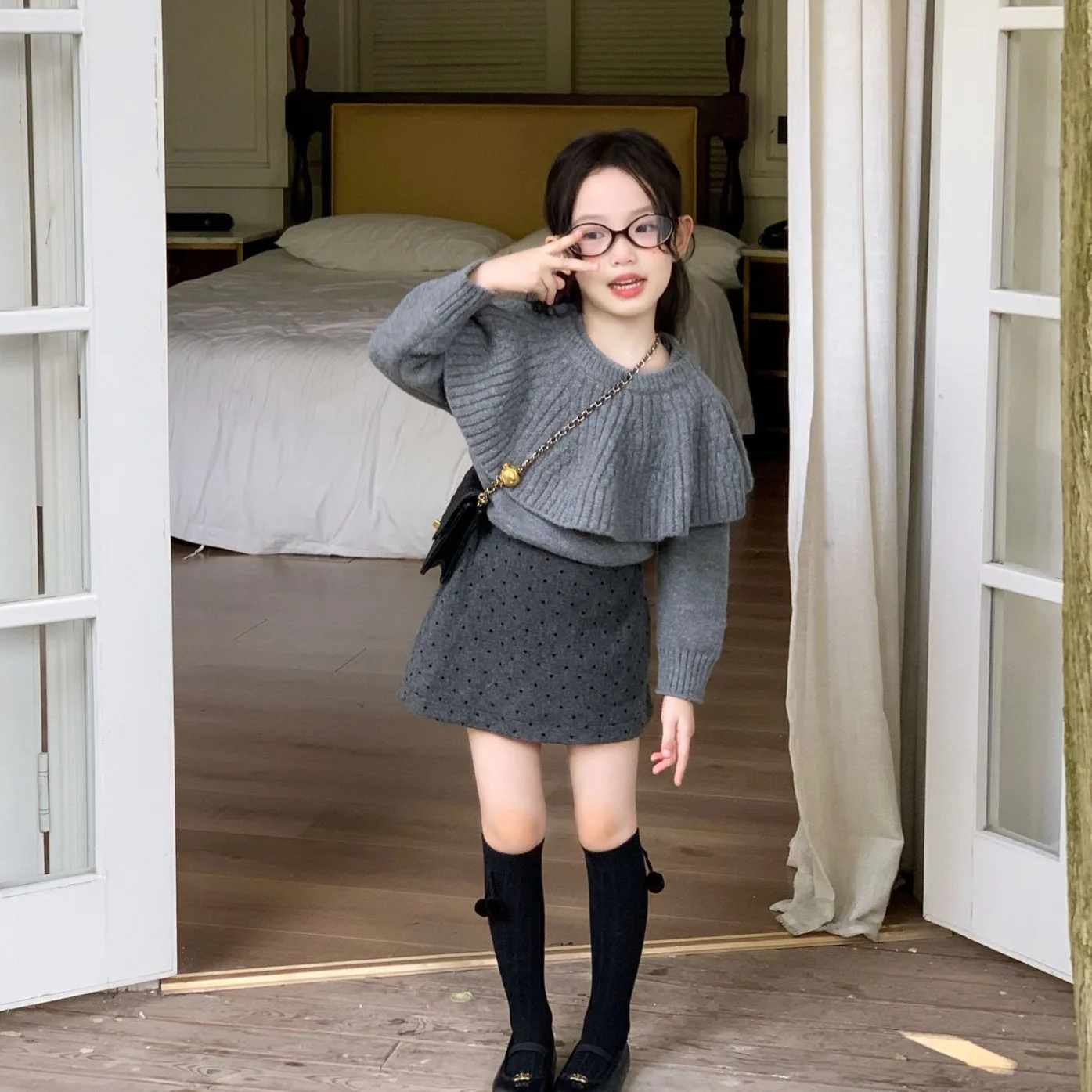 Suéter para Niñas, Otoño-Invie - Baby Clothing Designer reseña y precio