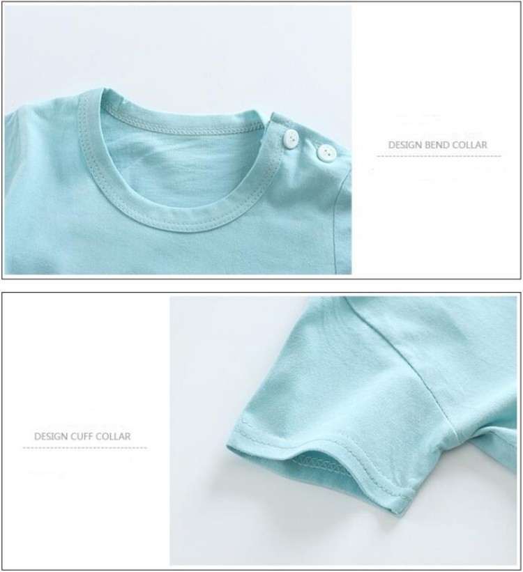 Camisetas de algodón + Pantalo - Baby Clothing For Sale reseña y precio