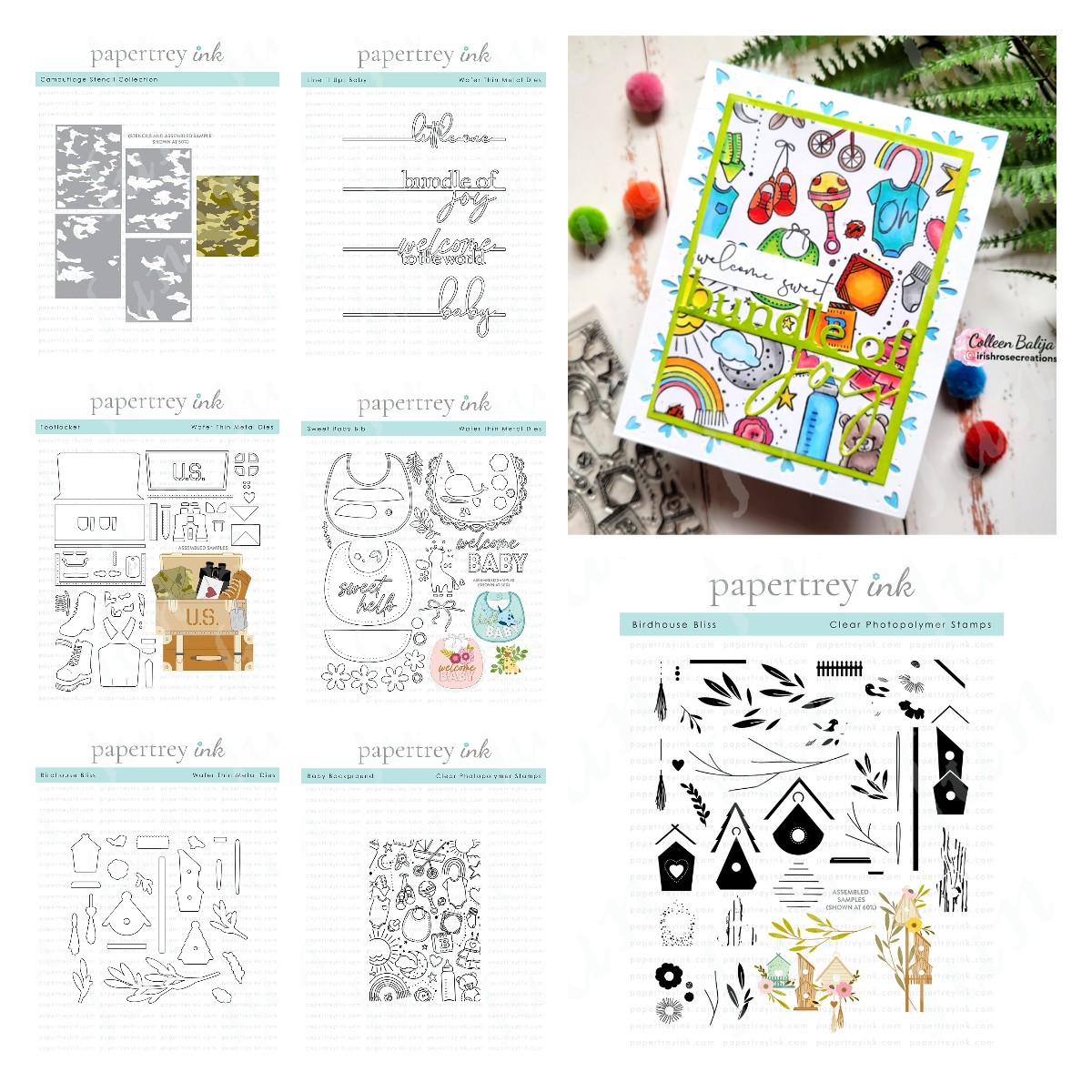 Juego de plantillas de camufla - Baby Clothing Bag reseña y precio