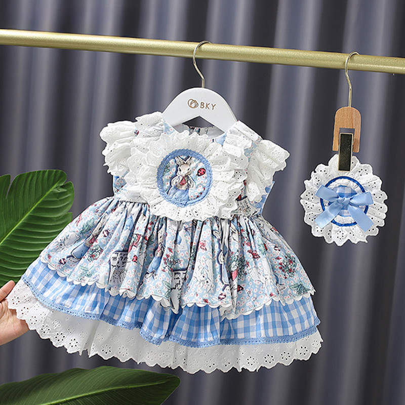 Vestido de encaje con pantalon - Baby Clothing Easter reseña y precio