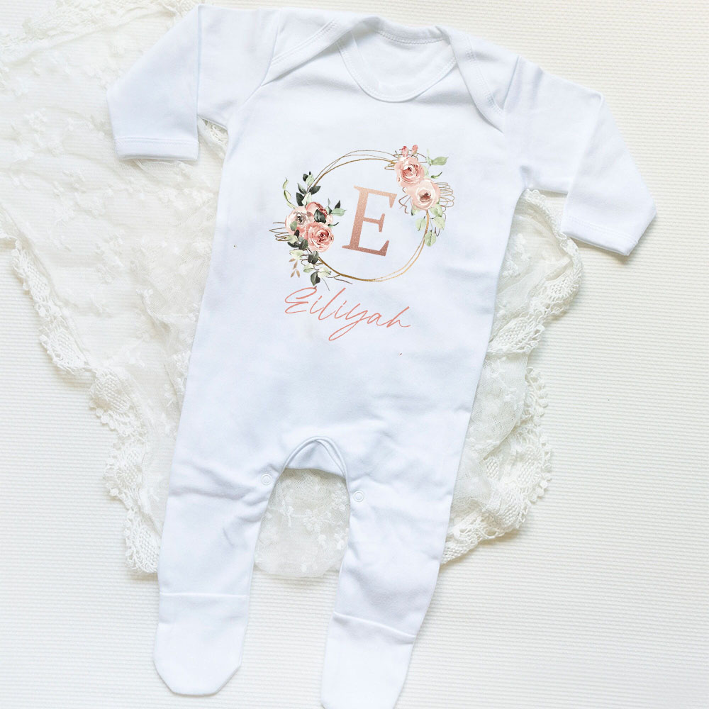 Traje de dormir personalizado  - Baby Clothing Names reseña y precio