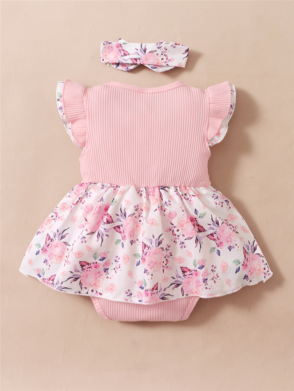 Pelele Floral para niña de 0 a - Baby Clothing Brand reseña y precio