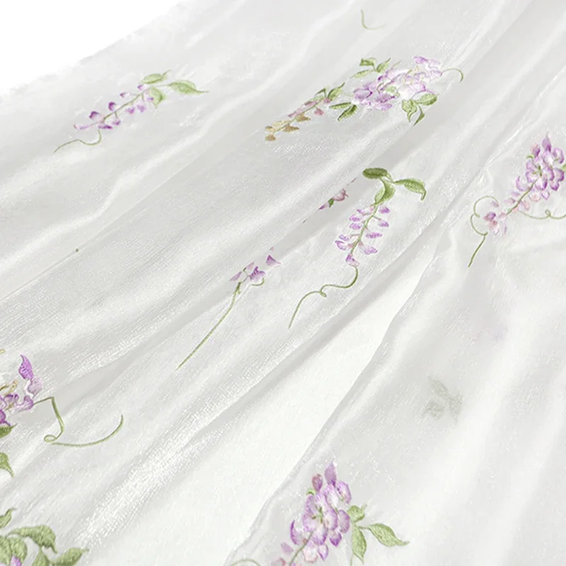 Tela bordada de glicina DIY Ha - Baby Clothing Designer reseña y precio