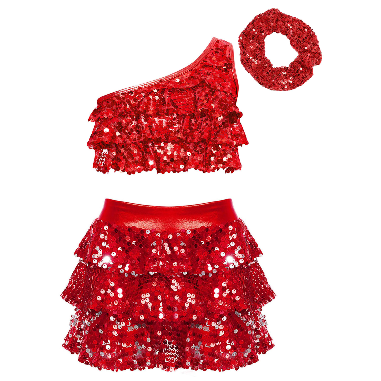 Traje de baile de Jazz latino  - Baby Q Clothing reseña y precio