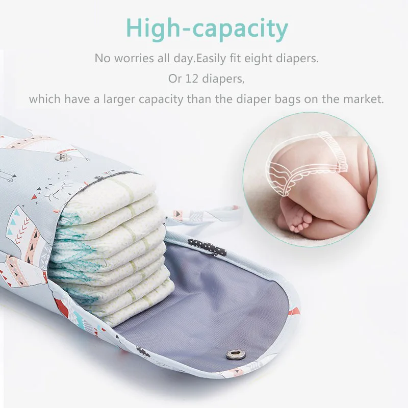 Bolsa organizadora de pañales  - Baby Clothing Bag reseña y precio