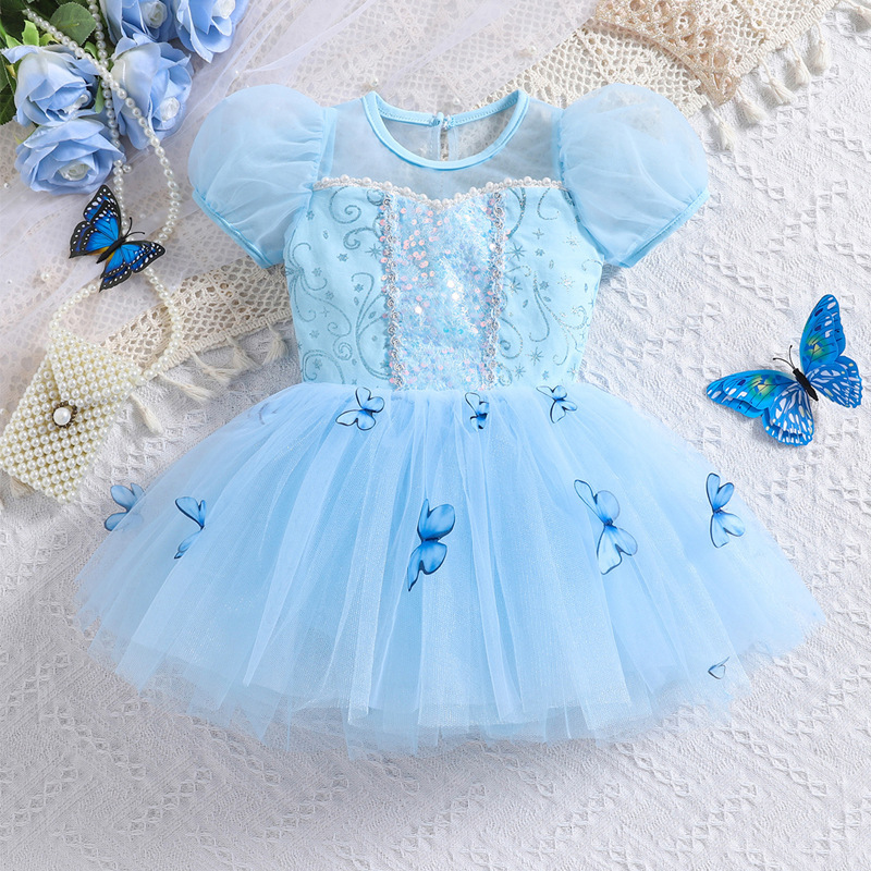 Vestido de baile de Cenicienta - Baby Q Clothing reseña y precio